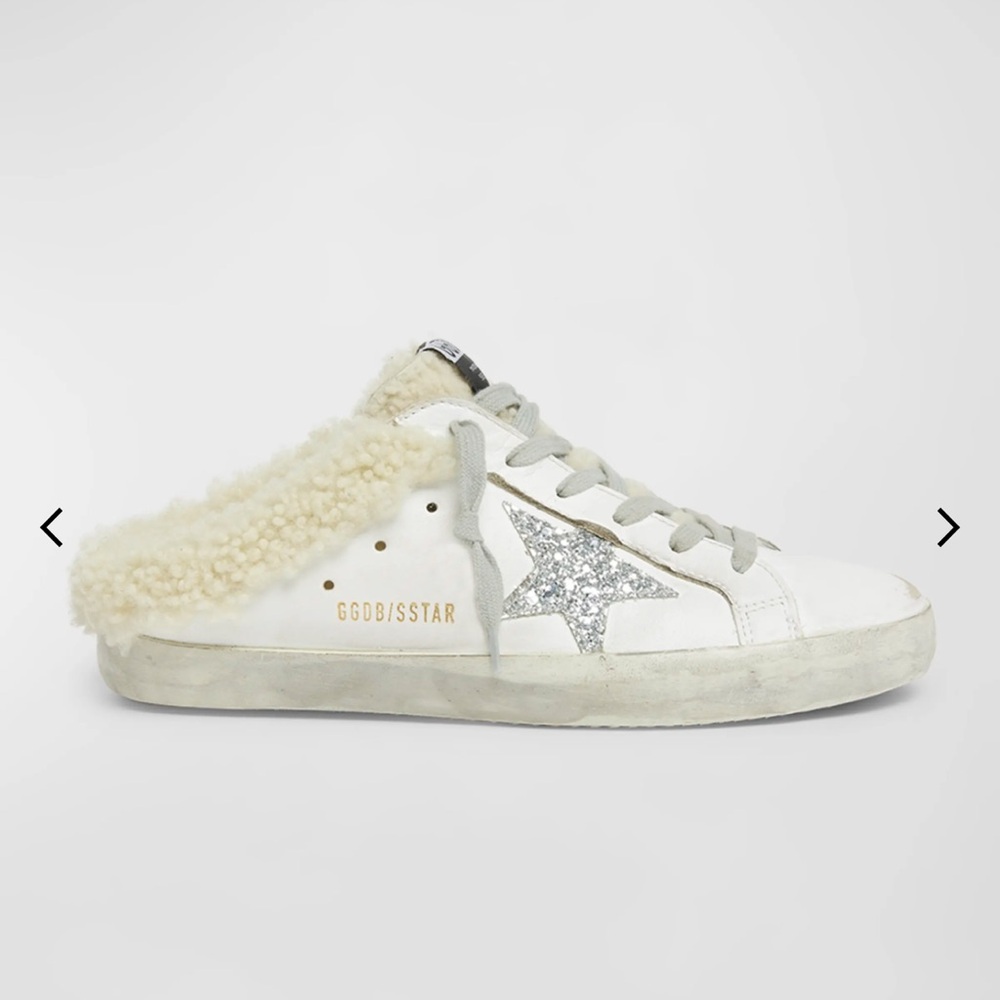 Authentic Golden Goose Super-Star Sabot Shearling sneaker - Picture 7 of 10